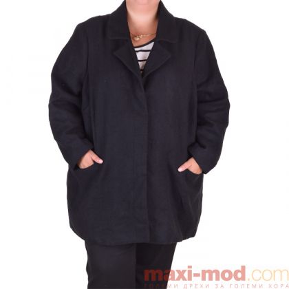 Макси размер дамско палто