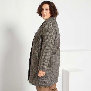 Макис размер дамско вълнено палто