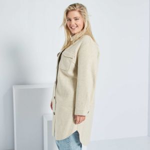 Дамско палто голям размер