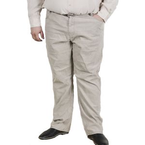 Макси размер мъжки джинси с цвят "Пепел"
