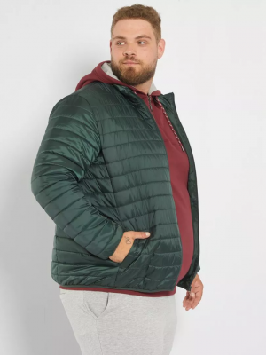 Голям размер мъжко пухено яке