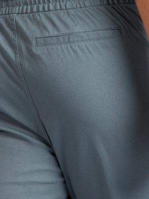 Мъжки чино панталон с ластик на талията голям размер