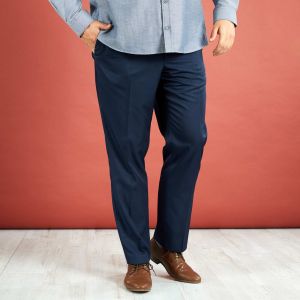 Голям размер мъжки официален панталон