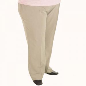 Дамски панталон с еластичен колан макси номер