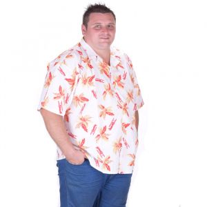 Хавайска риза голям размер
