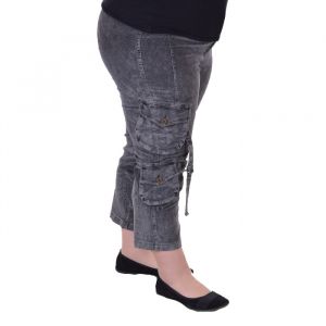 Дамски джинсов панталон макси размер
