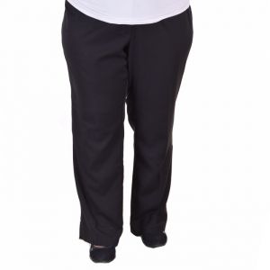 Черен дамски панталон макси размер