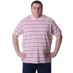 Мъжка блуза с поло яка голям размер