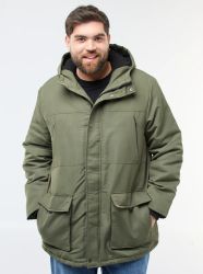 Водонепромокаема мъжка парка с подплата