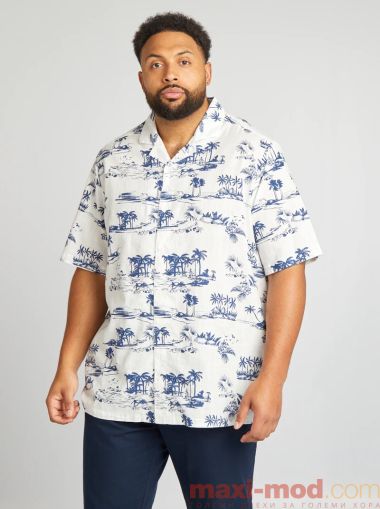 Хавайска риза макси размер