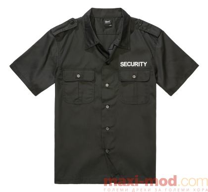 Мъжка риза униформа за охранители