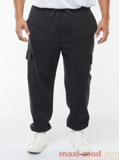 Голям размер мъжки поларен пантлаон