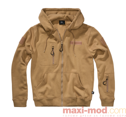 Голям размер мъжки тактически суичър