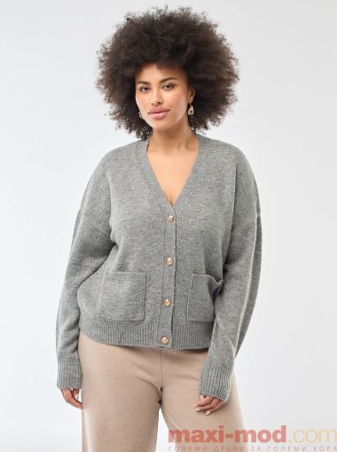 Голям  размер дамска жиелетка