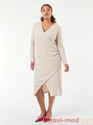 Макси размер рокля тип "Прегърни ме"