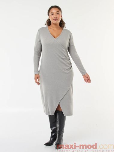 Макси размер рокля тип "Прегърни ме"