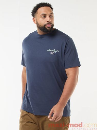 Голям размер мъжка тениска