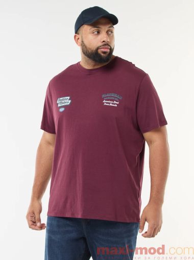 Голям размер мъжка тениска