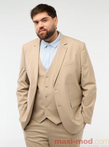 Макси размер мъжко официлано сако