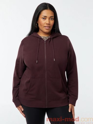 Голям размер дамски суичър