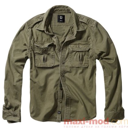 Винтидж риза с дълъг ръкав 