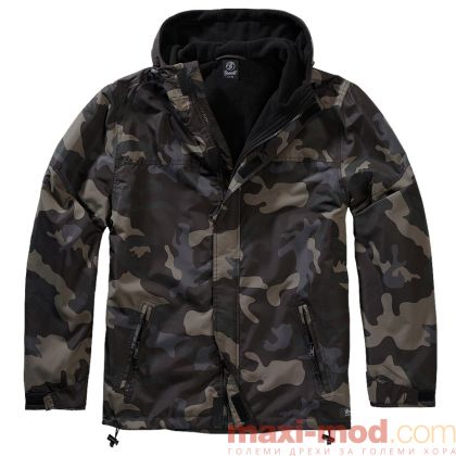 Камуфлажно мъжко яке с подплата голям размер