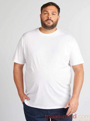 Голям размер мъжка тениска