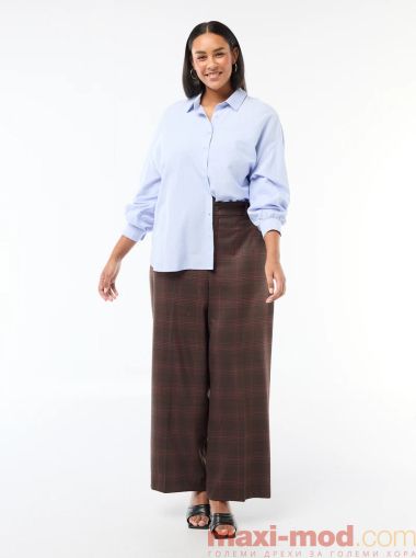 Широки дамски панталони  макси размер