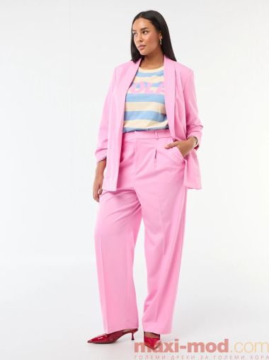 Панталон с висока талия и широки крачоли