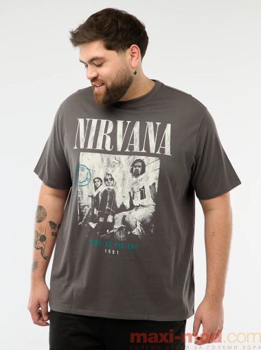 Голям размер мъжка тениска