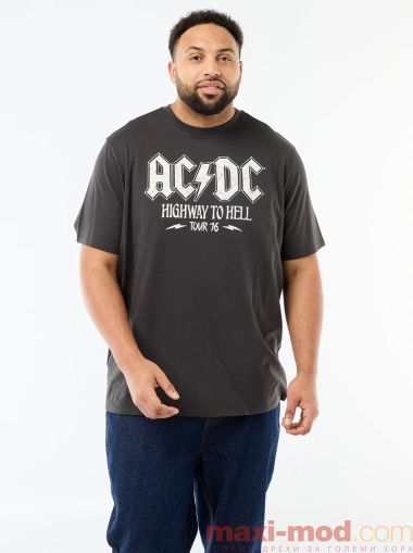 Голям размер мъжка тениска