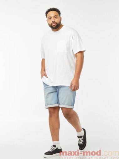 Голям размер къси дънки