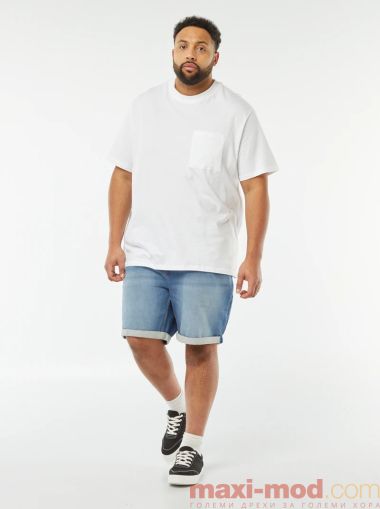 Голям размер къси дънки