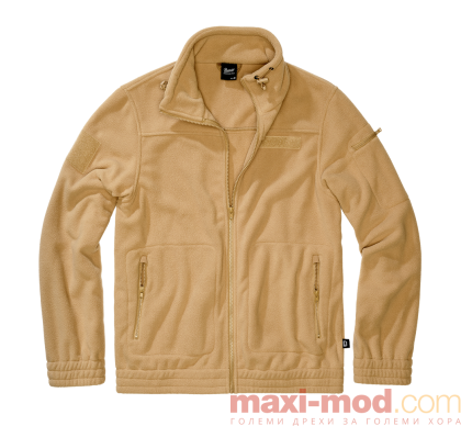 Голям размер мъжка поларена блуза