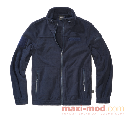 Голям размер мъжка поларена блуза