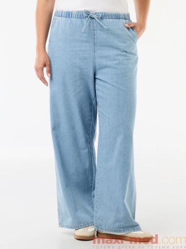 Широк дамски панталон 