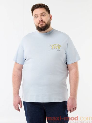 Голям размер мъжка тениска