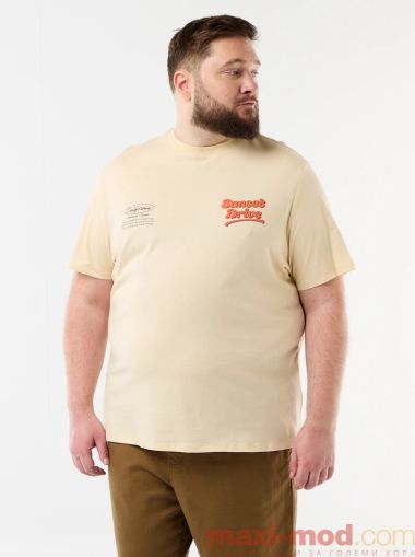 Голям размер мъжка тениска