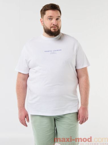 Голям размер мъжка тениска