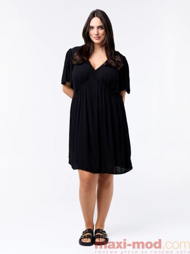 Къса креп рокля