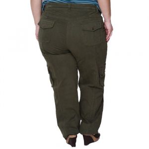 Дамски карго панталон макси размер