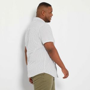 Мъжак риза на каре макси размер