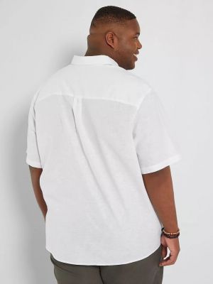 Бяла мъжка риза макси размер