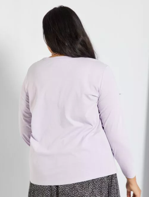 Голям размер дамска блуза 100% памук