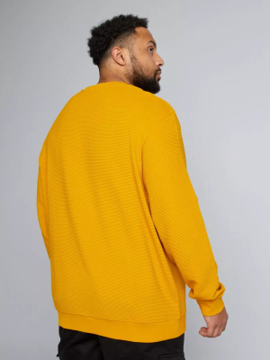 Голям размер мъжки пуловер