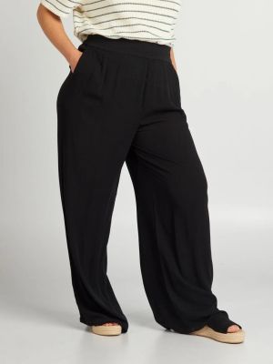 Широк дамски  панталон макси размер