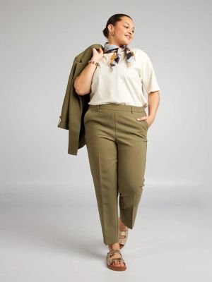 Дамски панталон макси размер тип "Цигара"