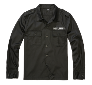 Мъжка риза униформа за охранители