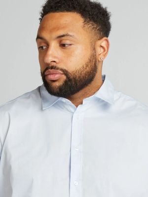 Голям размер мъжа риза с къс ръкав