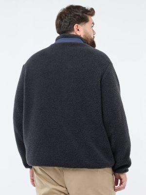 Голям размер мъжко шерпа яке